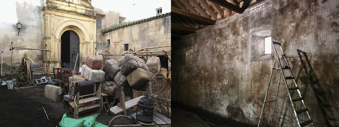 Graphenstone for cinema and television stages