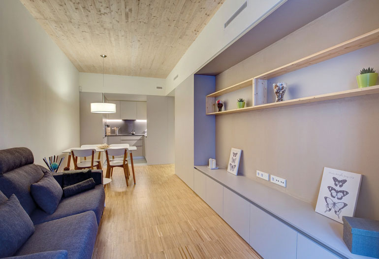 გრაფენსტოუნი ეკო-შენობა ბარსელონაში, ეკოლოგიური საცხოვრებელი